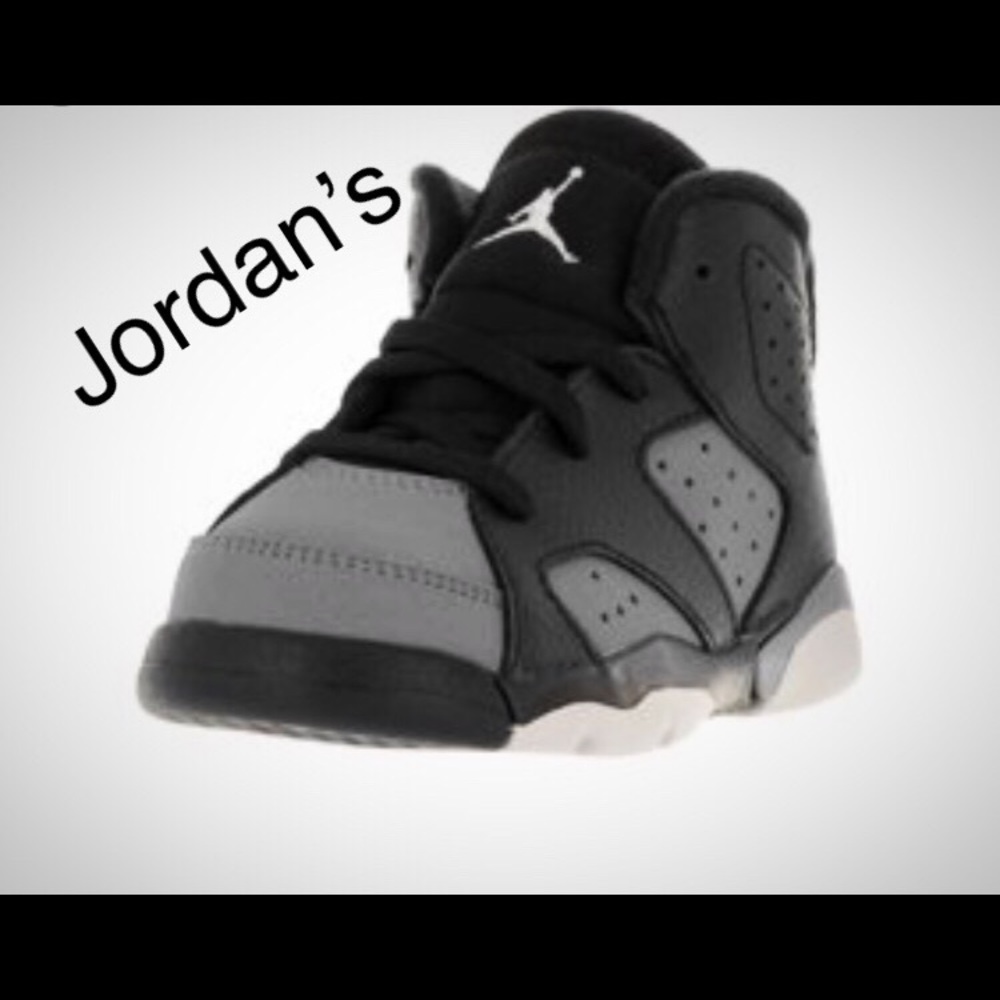 Jordan’s - kids- black & silver - LIMiTED EDITION